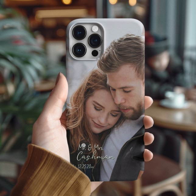 Personalised Couple Christmas Photo Case-Mate iPhone Case (Personalize your iPhone case with Your fav photo and ID)