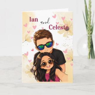 Personalised Couple Greeting Card