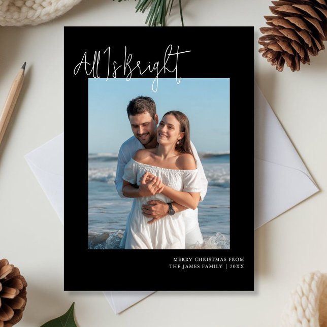 Personalised Couple Holiday Season  Card (Creator Uploaded)