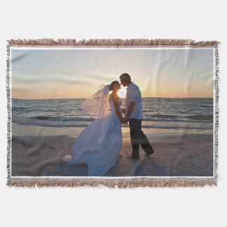 Personalised Couple Photo Blanket Gift for Him