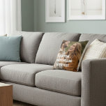 Personalised Couple Photo Pillow – Custom Romantic<br><div class="desc">Celebrate your love with this custom couple photo pillow! Perfect for anniversaries, weddings, or just to show your special someone how much you care. Simply upload your favourite photo, and we’ll create a unique keepsake that adds a personal touch to any home. Soft, comfortable, and beautifully printed, this pillow makes...</div>