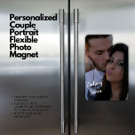 Personalised Couple Portrait Flexible Photo Magnet<br><div class="desc">Celebrate your unique love connection with our "Personalised Couple Portrait Flexible Photo Magnet"! This custom portrait magnet is created from your high-resolution photo and reflects your special bond. The flexible material allows you to display your magnet on any magnetic surface. Every time you pass by, you'll be reminded of the...</div>