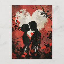 Personalised Couple Valentine's Day Postcard