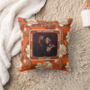 Personalised Couple Wedding Anniversary Cushion