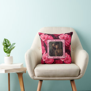 Personalised Couples 30Th Anniversary Throw Pillow