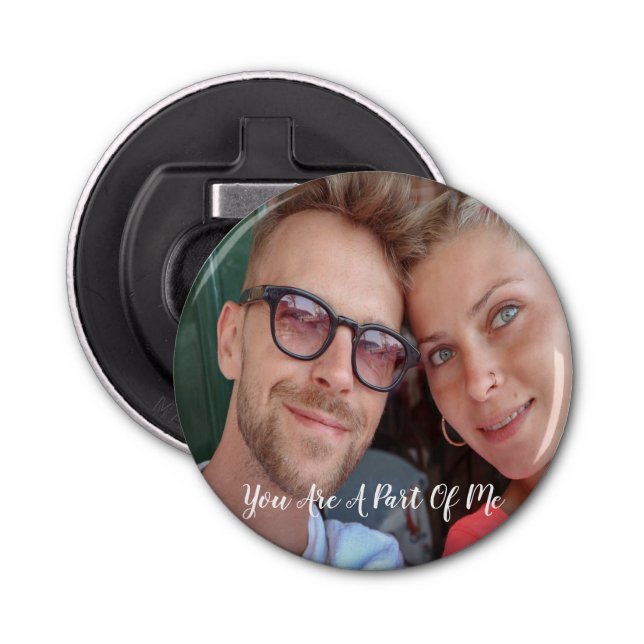 Personalised Couples Bottle Opener (Front)
