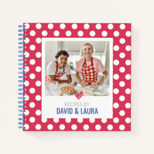 Personalised Couple's Memory Cookbook (Add Photo)  Notebook