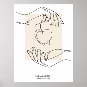 Personalised Couple's Poster