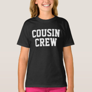 Personalised Cousin Crew Matching Family  T-Shirt