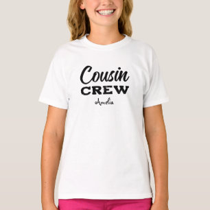  Personalised Cousin Crew T-Shirt