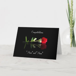 Personalised Cover Congratulations Engagement  Card