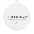Personalised Covid Christmas Tree