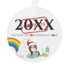 Personalised Covid Christmas Tree