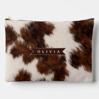 Personalised Cow Print Cowgirl Western Style Gift