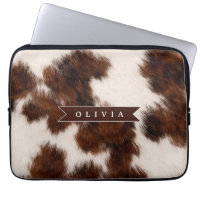 Personalised Cow Print Cowgirl Western Style Gift
