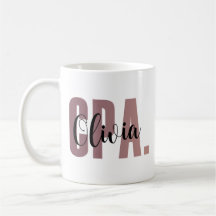 Personalised CPA Gift ,Accountant, CPA Gift 
