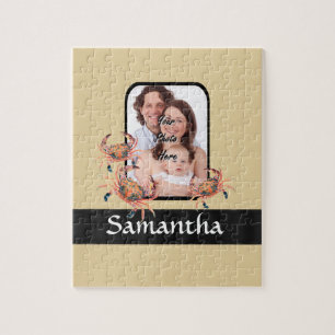 Personalised crab jigsaw puzzle