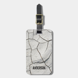 Personalised - Cracked Earth Dirt Cool Texture Luggage Tag
