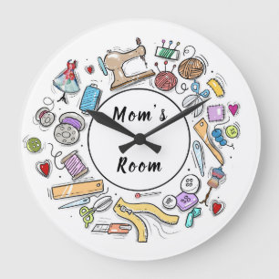 Personalised Craft Room Clock