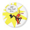 Personalised Crawfish/Lobster Tuxedo Magnet