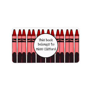 Personalised Crayon Labels