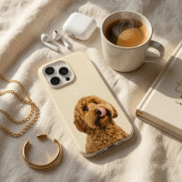 Personalised Cream Dog Photo Custom