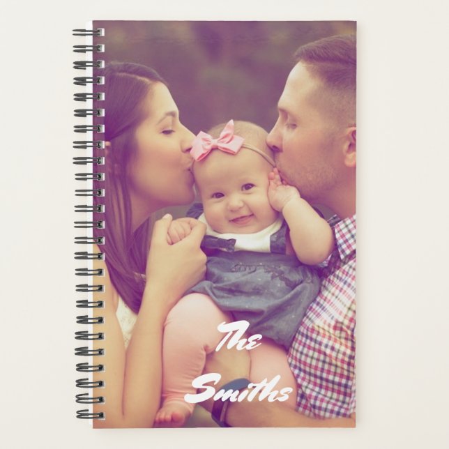 Personalised Create Your Own Photo Planner (Front)