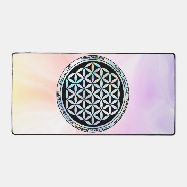 Personalised Creation Harmony  Desk Mat (Front)