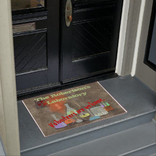 Personalised Creepy Lab Doormat