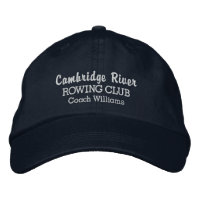 Personalised Crew Rowing Club Team & Rower Name