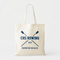 Personalised Crew Rowing Logo Oars Team Name Year