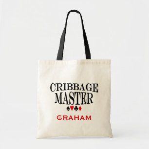 Personalised Cribbage Master Tote Bag