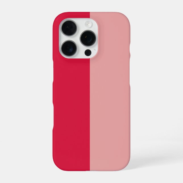 Personalised Crimson iPhone Case with Custom (Back)