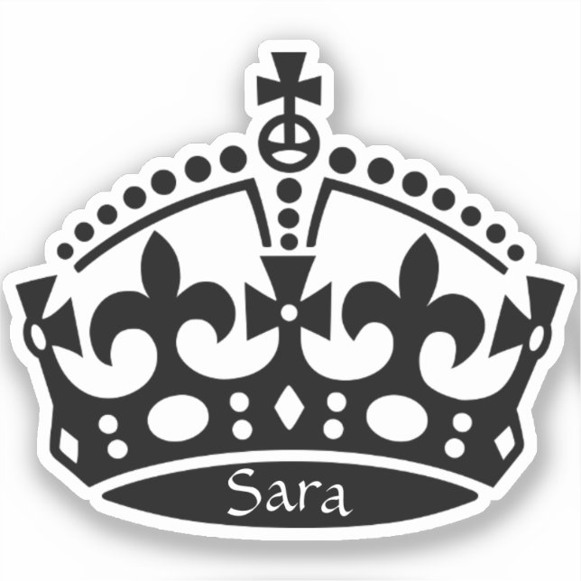 Personalised Crown (Front)