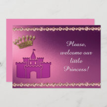 Personalised Crown and Purple Castle