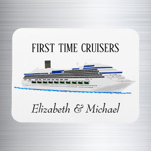 Personalised Cruise Door First time Cruisers Magnet