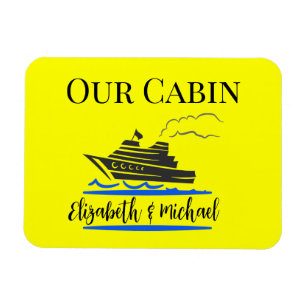Personalised Cruise Door Fluorescent Marker Magnet