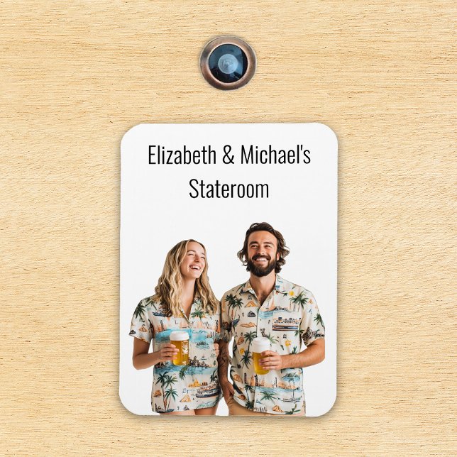 Personalised Cruise Door Photo  Magnet (Creator Uploaded)