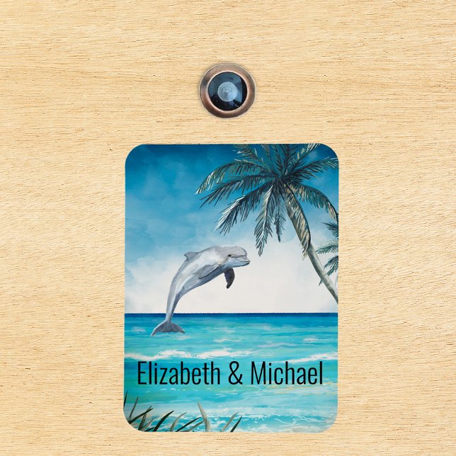 Personalised Cruise Door Sea Dolphin Marker Magnet (Creator Uploaded)