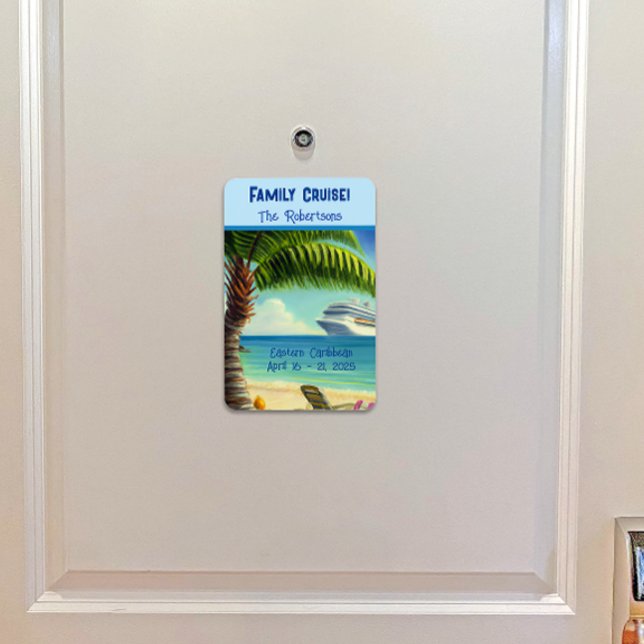 Personalised Cruise Ship Stateroom Door Magnet (Creator Uploaded)