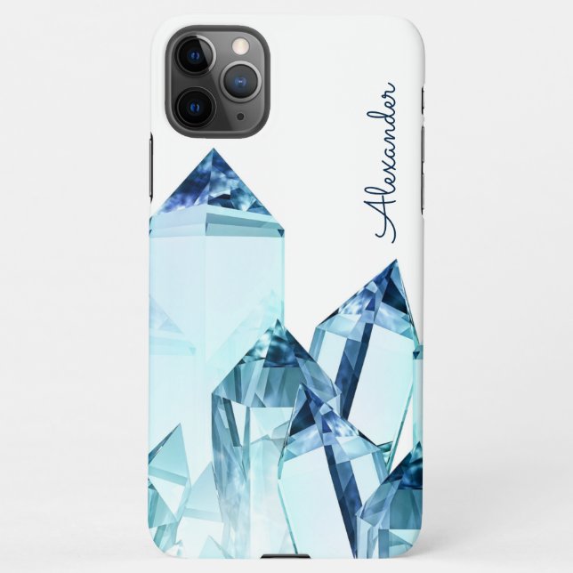 Personalised Crystal Witch Add Name  iPhone Case (Back)