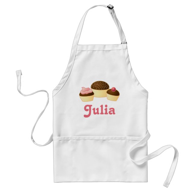 Personalised Cupcake Apron (Front)