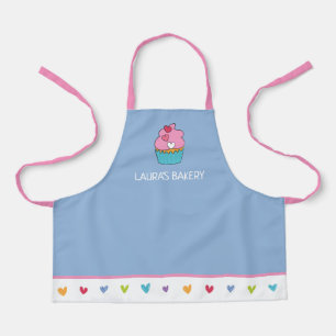 Personalised Cupcake Apron for girls