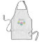 Personalised cupcake baking apron for children