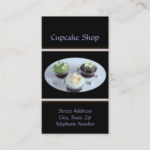 Personalised Cupcake Business Cards