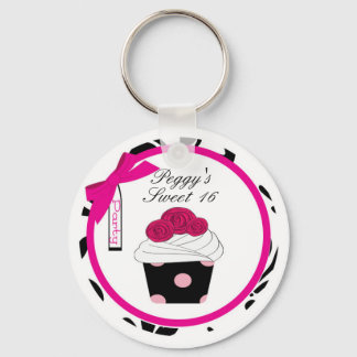 Personalised Cupcake Keychain Favour