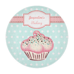 Personalised Cupcake Kitchen Cutting Board Gift