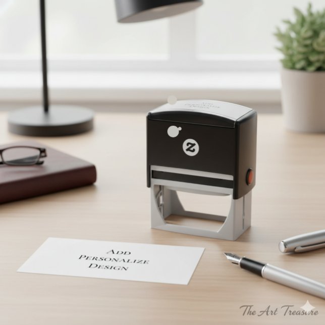 Personalised Custom 2.9" x 1.4" Self-inking Stamp (Creator Uploaded)