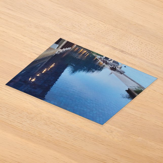 Personalised Custom Acrylic Invitations (Laydown)