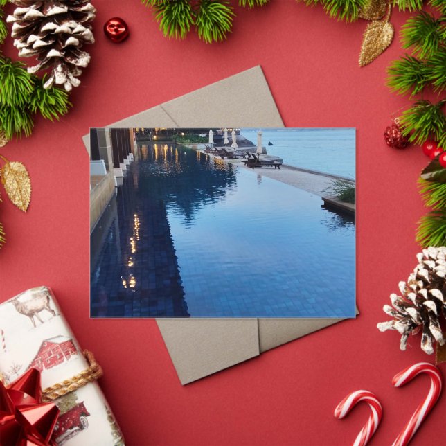 Personalised Custom Acrylic Invitations (Insitu (Holiday))